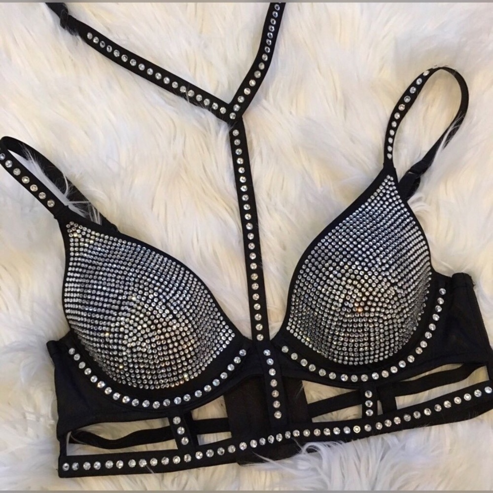 Victoria's Secret Swarovski Corset NWOT 32B